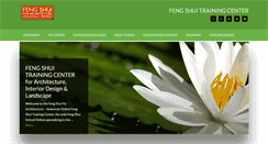 Desktop Screenshot of fengshuitrainingcenter.com
